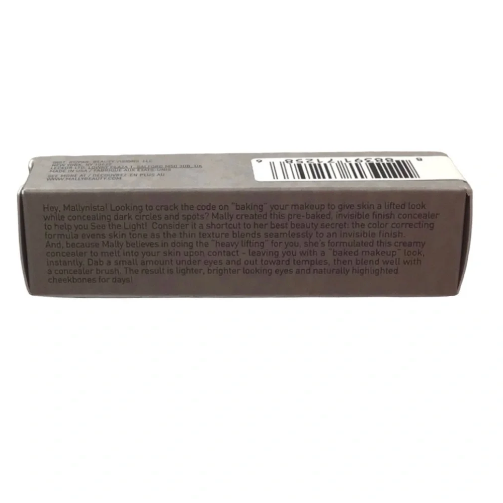 Mally Beauty Ultimate Performance See the Light Concealer, (Medium) (NWT)